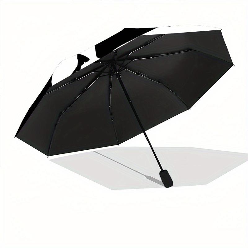 1pc Cat Family Automatic Open 8-Rib Windproof Umbrella, Travel & Commuting, Suitable for All Seasons