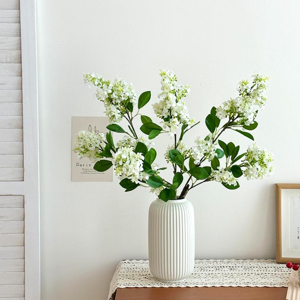 74cm Artificial Flowers Lilac Fake Flower Photography Props Decorative Flowers  Home