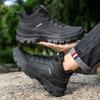 Luxury Brand Hiking Shoes Men's Vintage Style Travel Flats Non-slip High Top Outdoor Sneakers High Quality Man Trekking Footwea