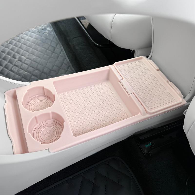 For Geely EX2 Car Central Control Lower Silicone Storage Box Glasses Storage Tray Anti Scratch Anti Slip Interior Accessories