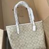 New Classic Old Flower Tote Bag Large Capacity Shopping Bag Shoulder Hand Bag Handbag