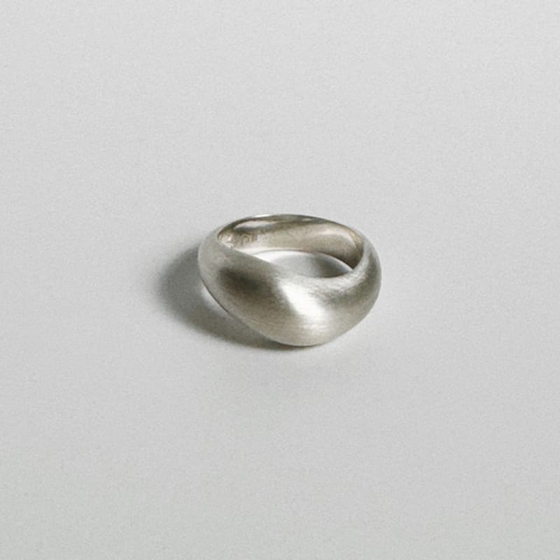 Oar [Silver925] Oar Cloud Volume Ring [Matte Silver]