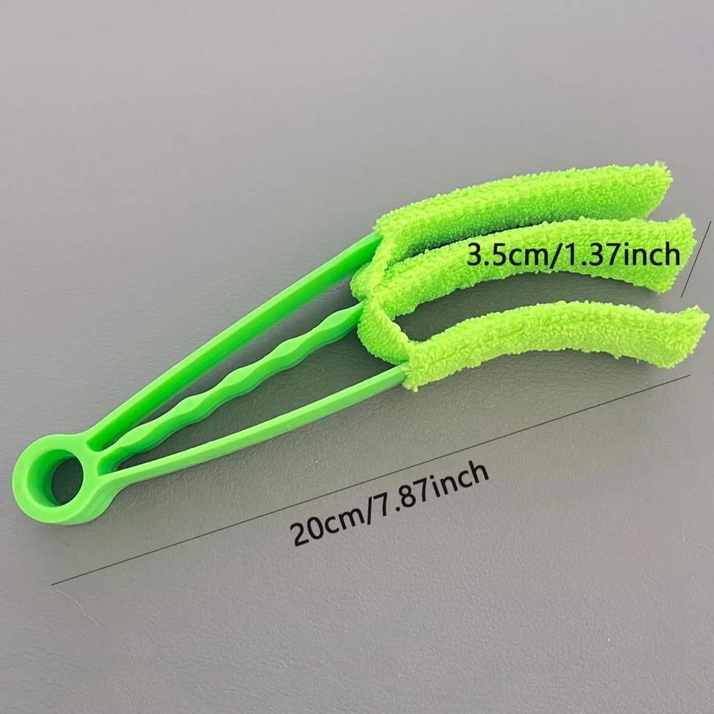 1pc-Car Air Conditioning Vent Cleaning Brush, Household Curtains, Blinds, Blinds Cleaning Agent, Restaurant Dust Collector