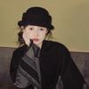 Black Top Hat Beret Women 2025 New Autumn And Winter French Hepburn Style Foreign Thousand Gold Hat Wool Bucket Hat