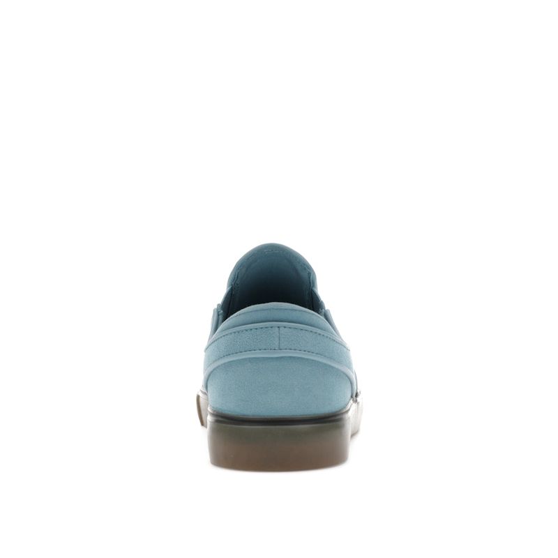 Nike Zoom Stefan Janoski+ Slip SB Denim Tyrkysové Unisex Tenisky Teal Gumově-Světle-Hnědá Kakao-Wow FN5893-400