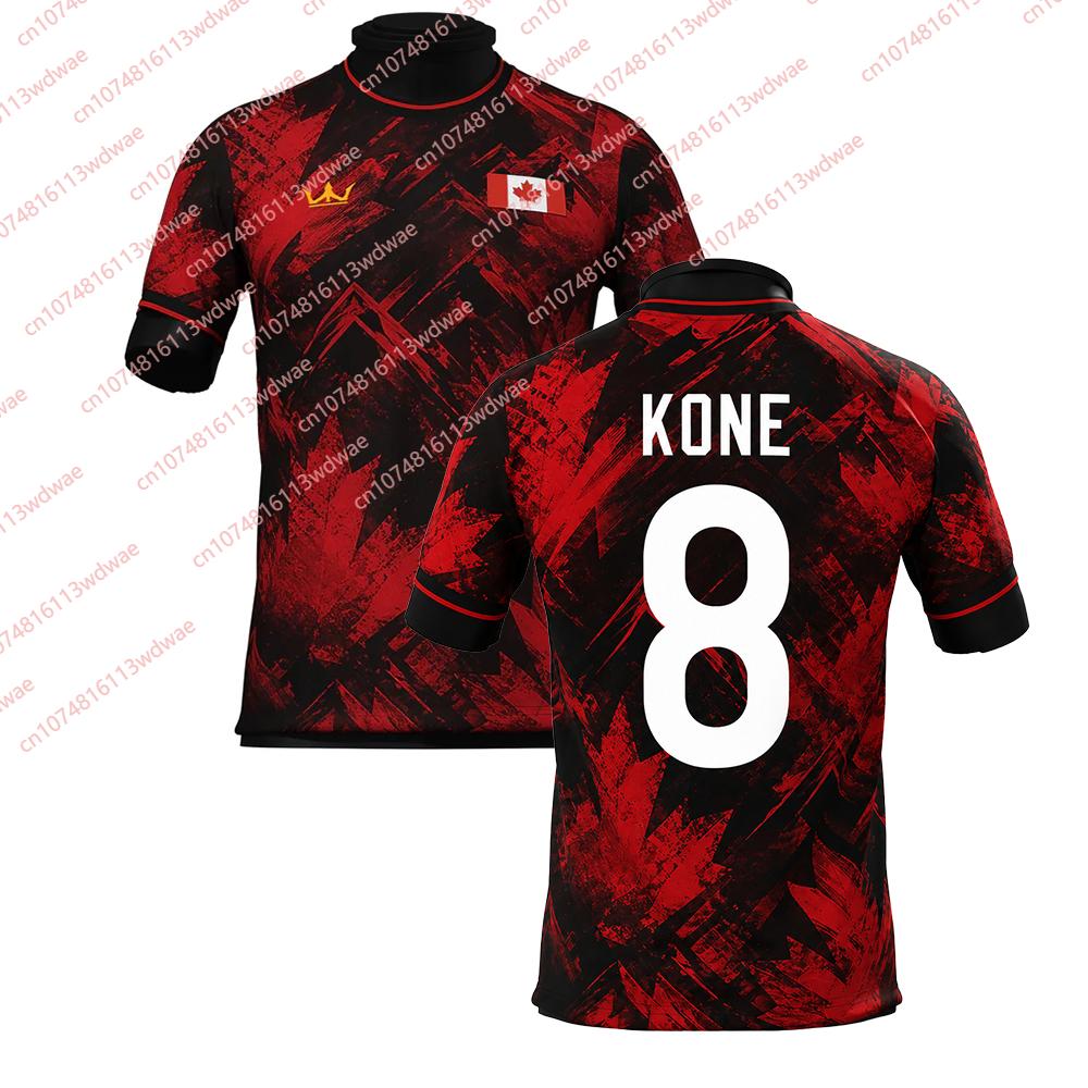 Canada Style clothing Football Jersey Quick-Drying Davies 19 Jersey