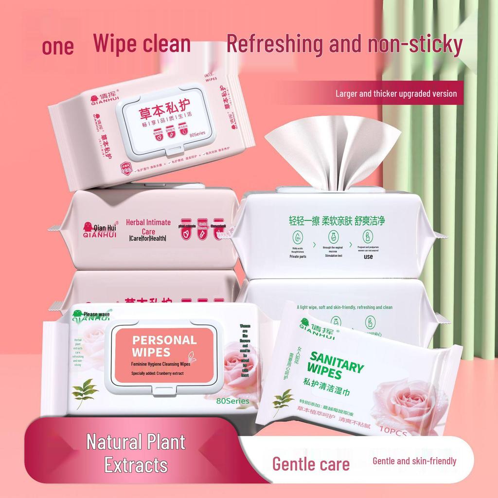 Hygiene-Tücher für Erwachsene, Unisex: Deodorierendes und reinigendes Familienpack