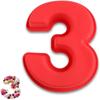 Handun DIY Number Silicone Cake Mold
