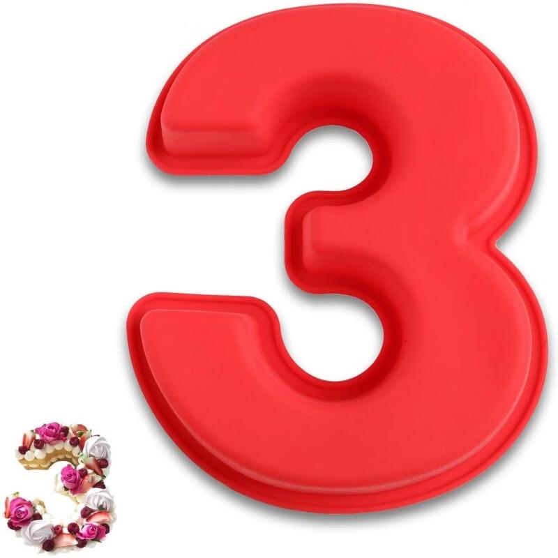 Handun DIY Number Silicone Cake Mold