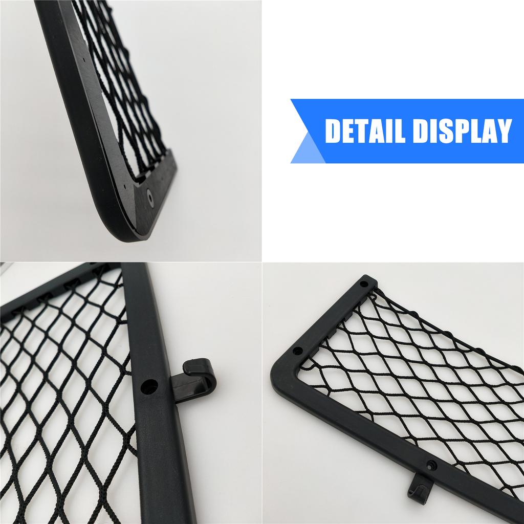 Universal Automotive Seat Storage Net Car Mesh Pocket Safely Holds necessary  Tools frees Installation for  Vehicles