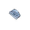 Black Six-String Headless Guitar Bridge Accessory