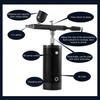 900 mAh 10/20/40ml Black Multi-Purpose Cordless Airbrush Set Spray Pump Gen Pen Air Compressor Kit Portable Air Brush Set Art Painting Spray Mini