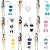 NK 1/6 Puppenkleidung Babi Puppe Badebekleidung Für 11,5 Zoll Puppenkleidung Leggings Schuhe Für 29-32CM Puppen Zubehör Geschenk DIY Spielzeug JJ