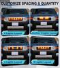 LED Grill Light for Toyota FJ Cruiser 2007 2008-2014 Front