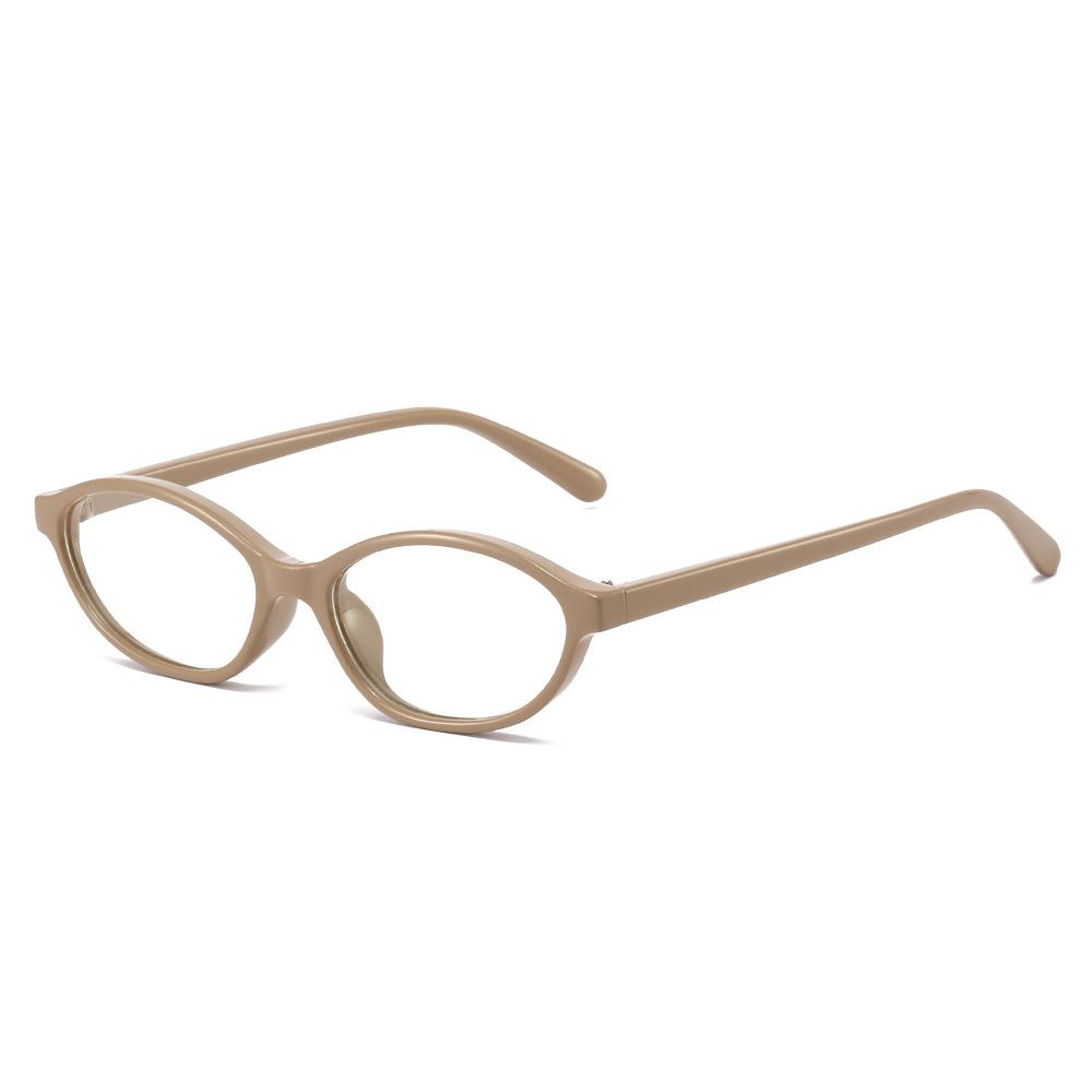 

Новые Очки Овальные в Маленькой Рамке Anti Blue Light Модный Бренд Y2K Защита от Излучения Телефона и Компьютера Унисекс as picture