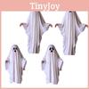 Halloween Kids Costume Ghost Cape For Boys And Girls Cosplay Dress-up White Spirit Costume