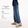 Boys' Washed Denim Straight Leg Jeans