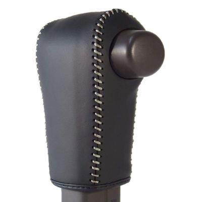 TricoloreExchange DIY Shift Knob Leather Wrap Kit for Tricolore EX Leather X Moon White JF3/4 N-BOX/CUSTOM (Black (Silvery White) S, 3H-35)