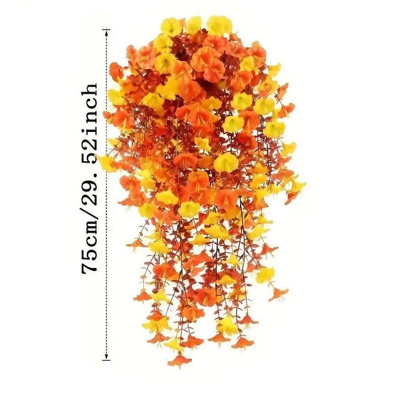 Eucalyptus Morning Glory Silk Flowers for Home & Wedding Décor