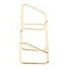 5PCS Business Card Holder Iron Slick Finish Multifunctional Business Card Holder Display for