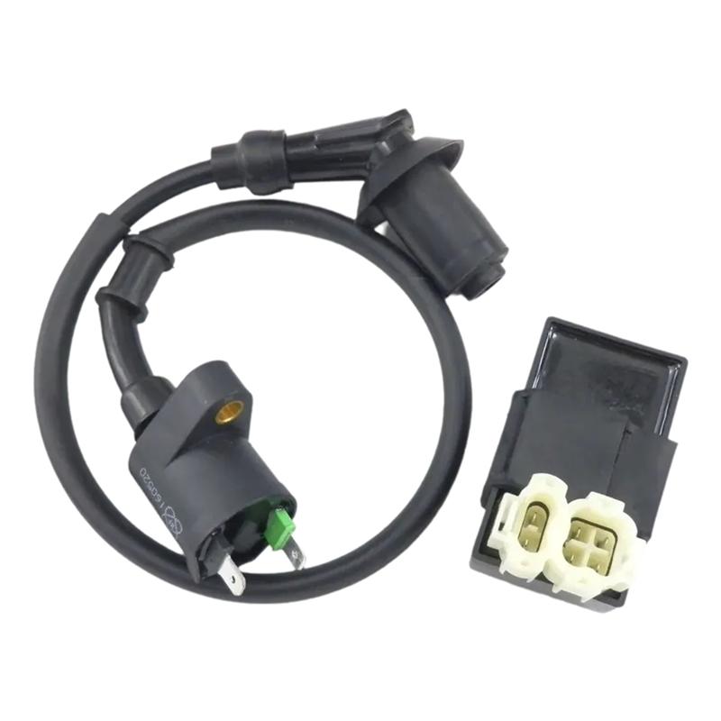 

1 Set Scooter Unlimited CDI With Ignition Coil For 50Cc 125Cc 150Cc GY6 Chinese Scooter Motorcycle ATV AC Fired чорний