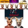 Terrifying Latex Lucifer Mask With Horns For Halloween Festivals And Costume Parties