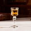 2pcs Creative Small Wine Glass Spirits Cup Exquisite Wine Cup Luxury Wine Glasses Drinking Glasses Bar Cocktail Glass Drinkware