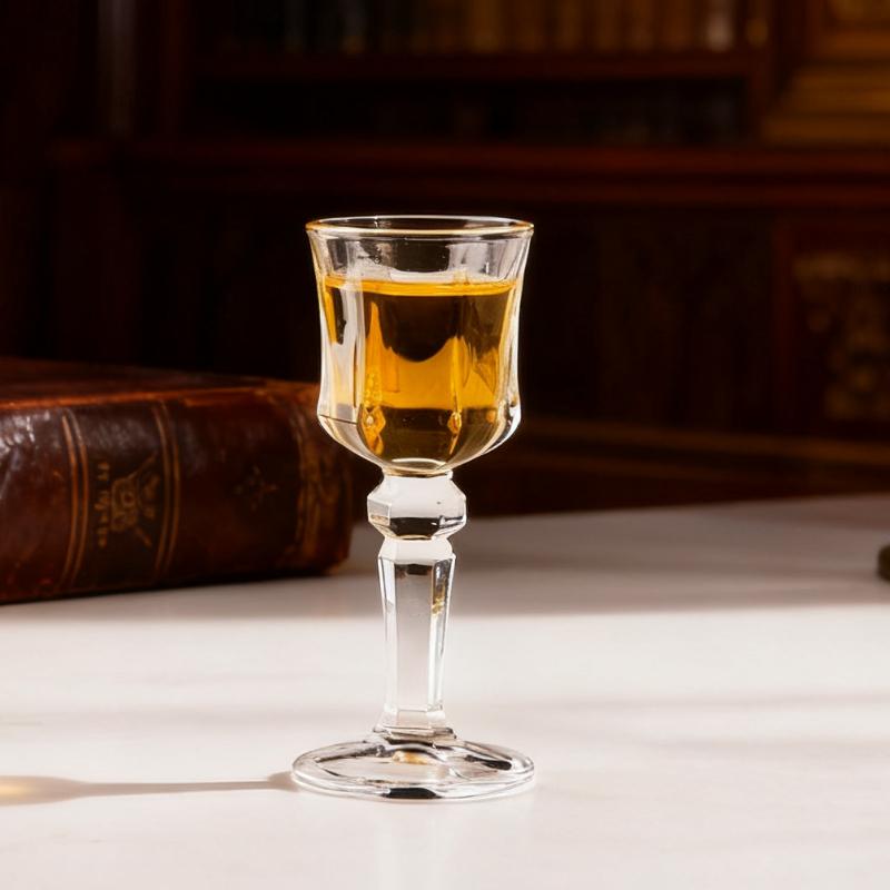 2pcs Creative Exquisite Wine Cup Luxury Wine Glasses Drinking Glasses Bar Cocktail Glass Drinkware Small Wine Glass Spirits Cup