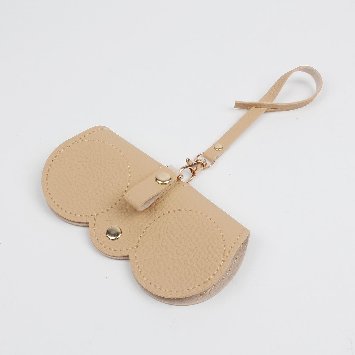 

Футляр для очков, высококачественный кожаный переносной футляр для очков, летние солнцезащитные очки, солнцезащитные очки, симпатичная и модная сумка для очков хаки