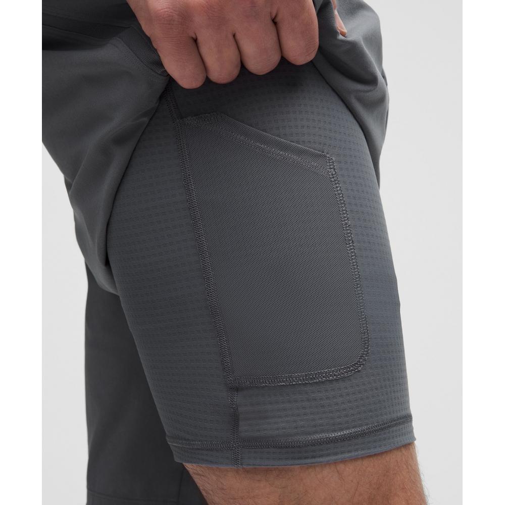 Lululemon Pace Breaker Lined Short 9  Solar Grey