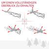 1.8m Artificial Christmas Garland Floral Decoration with 160 Tips, Green