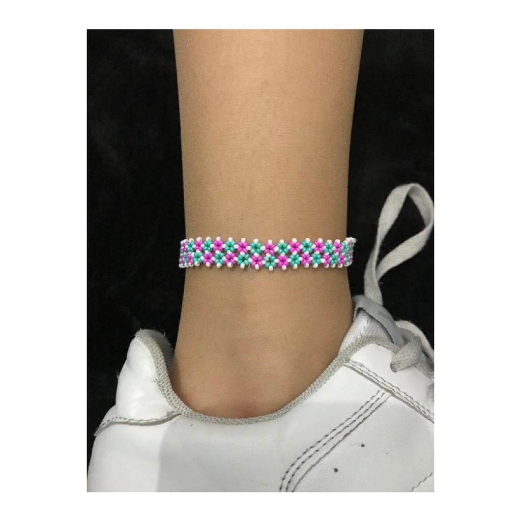 Abstrakte Goldsummenperlen