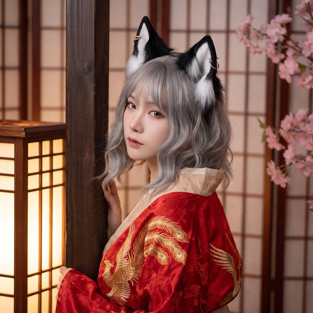 Animal Gothic Headband Artificial Lolita Ears Headwear Funny Hair Accessories Stage