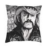 Hot Sale Jesus Meme Saint Lemmy Throw Pillow Cases for Sofa  cm Cushion Cover Living Room Decoration Creative Pillowcase