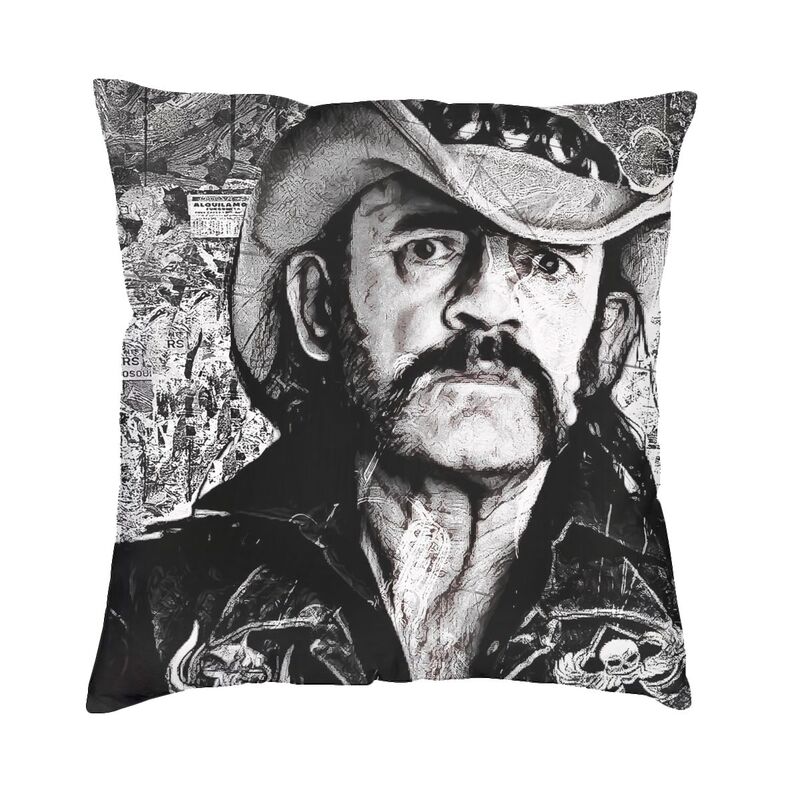 Hot Sale Jesus Meme Saint Lemmy Throw Pillow Cases for Sofa cm Cushion Cover Living Room Decoration Creative Pillowcase