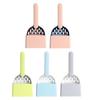 Cat Litter Shovel with Holder Cat Poop Scoop Sifting Shovel with Base Easy Clean