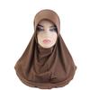 Chiffon Baotou Hat Double Layered Scarf Hat Instant Hijabs Headscarf Hat  Head Wrap