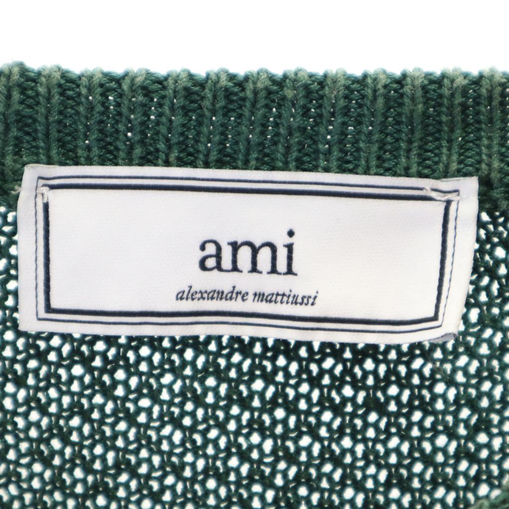 ami Made in Portugal Long sleeve knit XS green Women Used