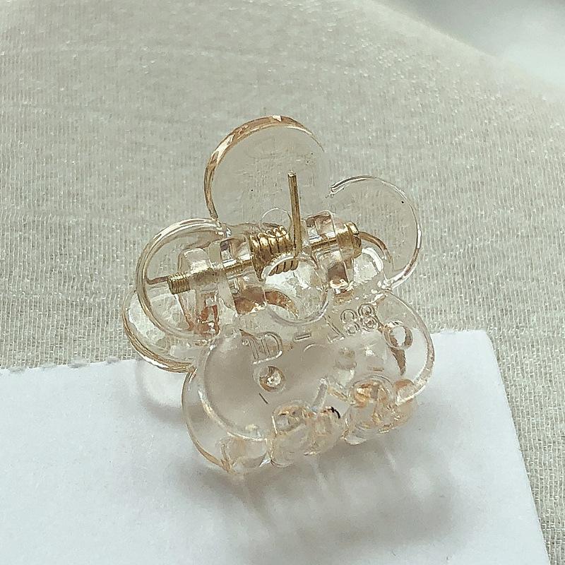 Korean Mini Candy Clip Sweet and Cute Small Hairpin Transparent Solid Sweet Cool Wind Broken Hair Accessories