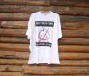 Vintage Seat Belts Save Lives Ontario Brooks White Single Stitch T-Shirt Adult Size XL