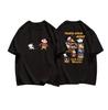 2026 Summer Comic Form Crayon Shinchan Image 100 Cotton Printed Oversize Casual Tshirt Adult Children Parentchild Top Y2k