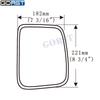 Car Accessories Car-Styling Reflector Rearview Mirror Side Mirror Exterior for Toyota Hiace H200