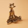 Antique Brass Frog Incense Holder & Tea Pet Ornament
