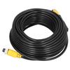 50ft 4Pin Car Video Extension Cable with Waterproof Shielded for CCTV Rearview Camera Truck Trailer