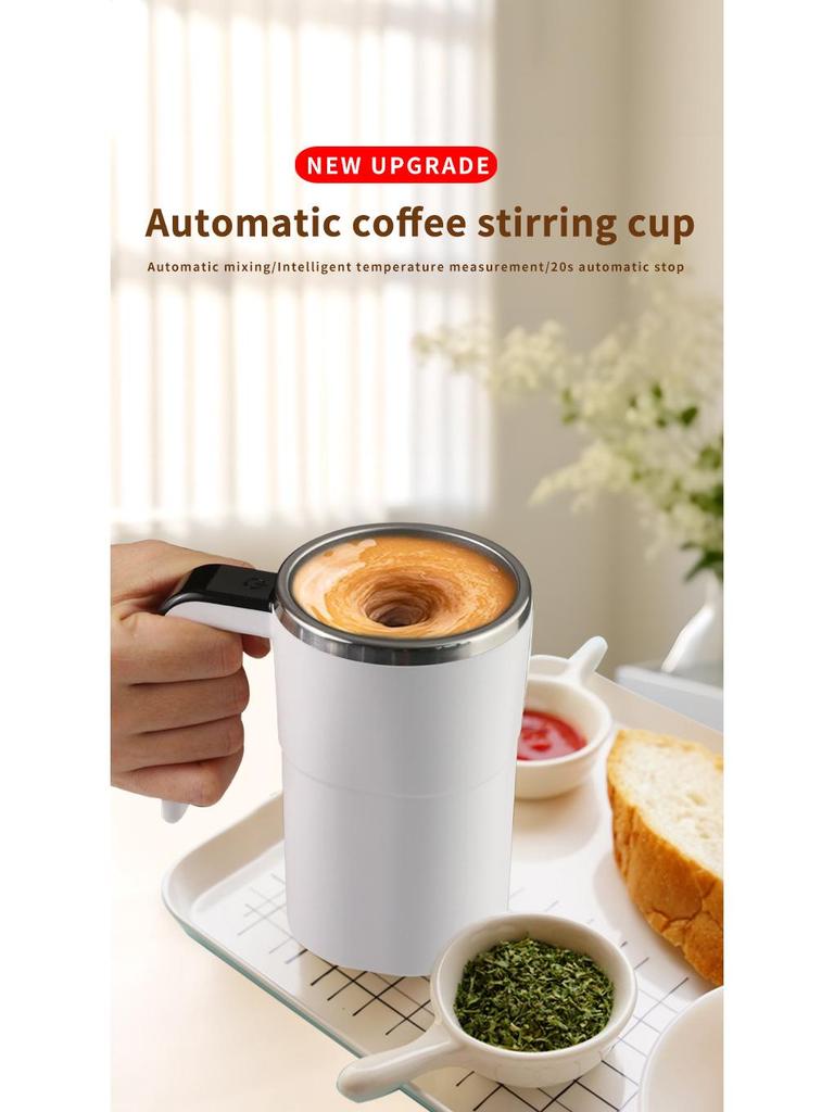 Portable Electric Protein Shaker and Coffee Mixer Cup