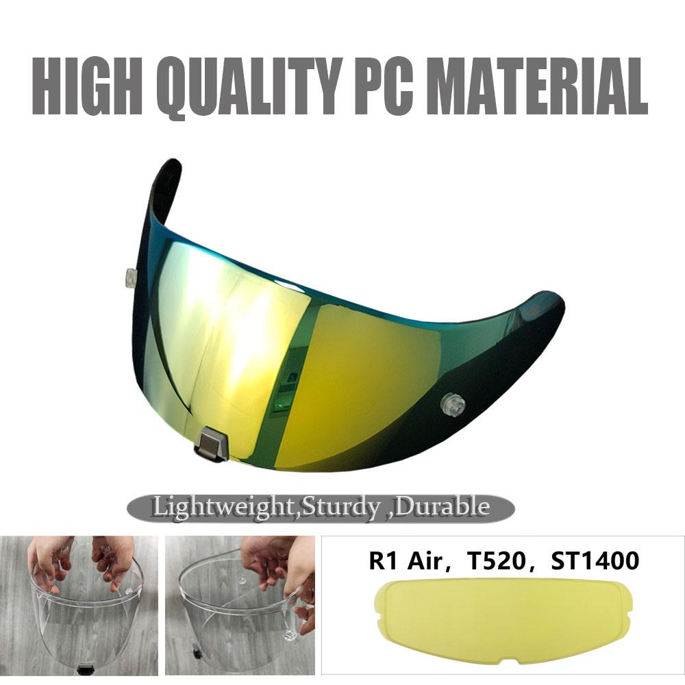 R1 Visors for Scorpion EXO-T520 ST1400 Protection Electroplated Dustproof visor Motorcycle helmet accessories