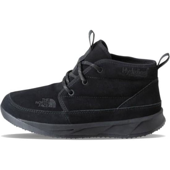 The North Face W Nuptse Chukka WP Suede TNF Black 5 Black/TNF
