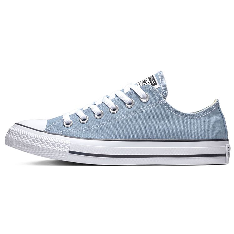 Converse Chuck Taylor All Star Comfortable Versatile Low Top Canvas Shoes Unisex Sneakers Light-Blue 162116C