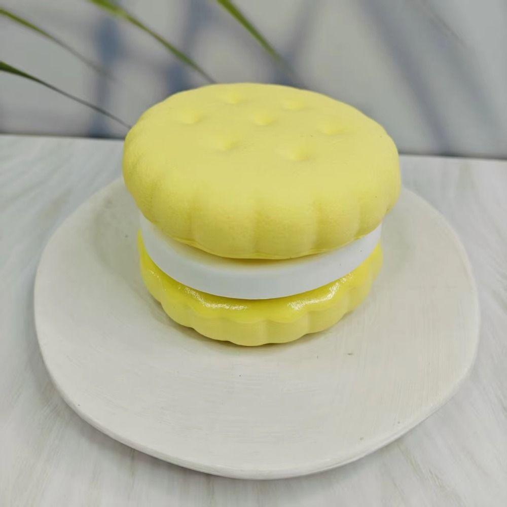 Soft Texture Slow Rebound Cake Toy Slow Rising Squishy Toy Simulated Cake Squeeze Toy Kids Adults