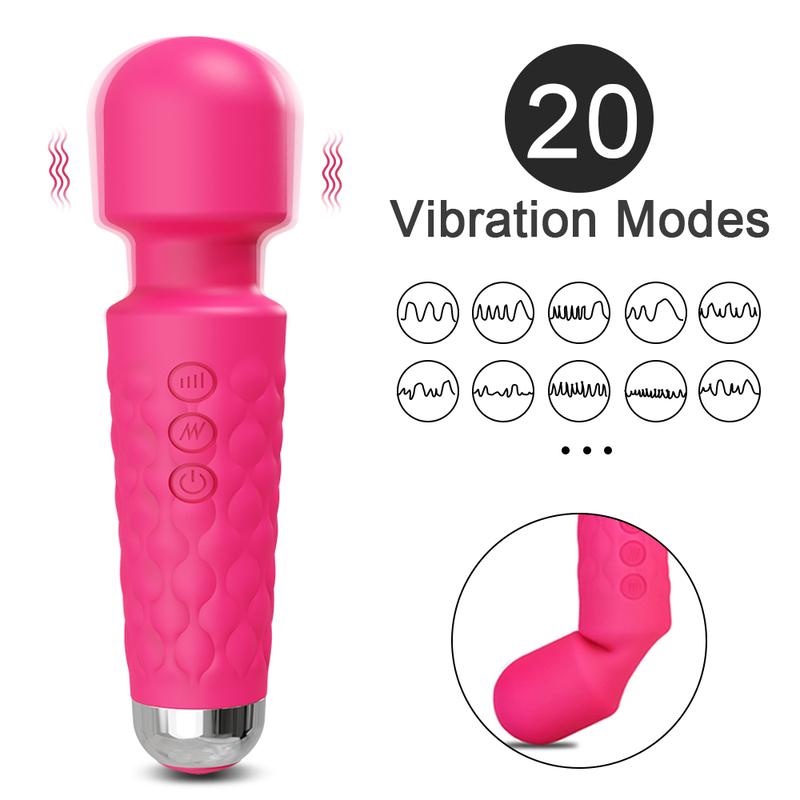 Adult Supplies G spot Clitoris Stimulator Vibrator for Women Powerful G spot Clit Massager Sex Toys AV Magic-Wand Female Erotic